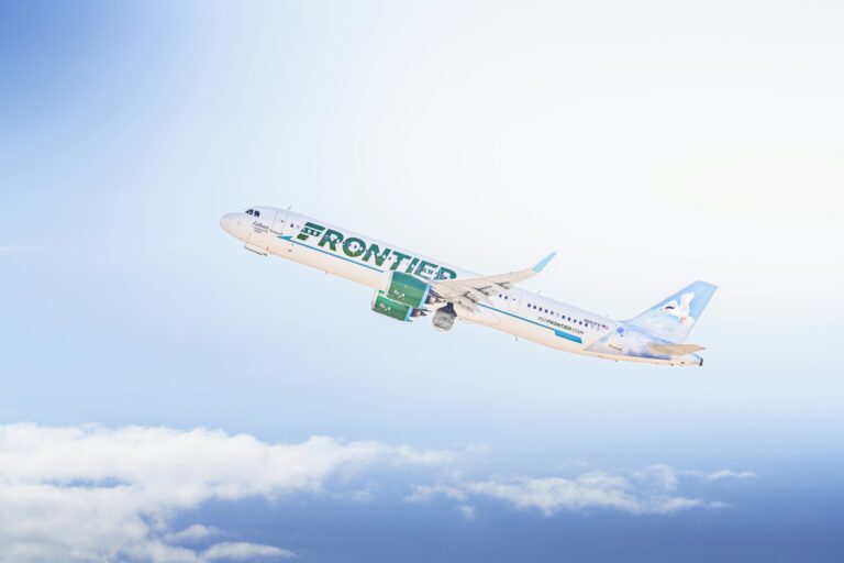 Frontier Airlines airplane
